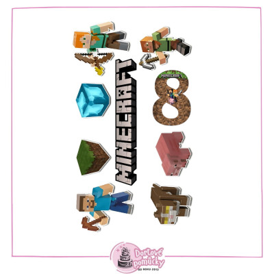 Minecraft č.13 jedlý papír 