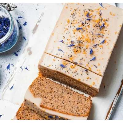 Love Nature – květy modré chrpy | Jedlé květy na zdobení dezertů