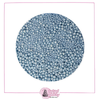 Cukrový posyp Baby Blue – dětské nebeské zdobení 50 g