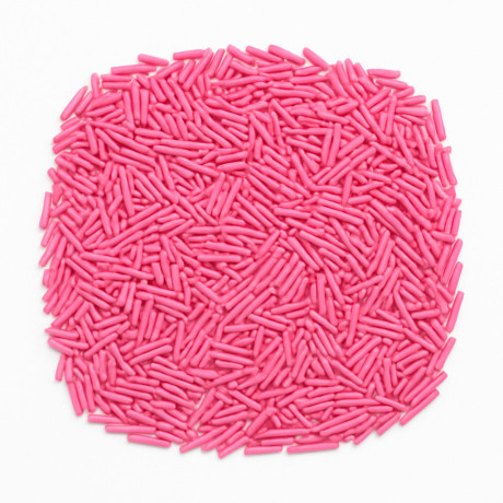 Cukrový posyp růžové tyčinky – jemné zdobení 50 g | Na dorty a muffiny