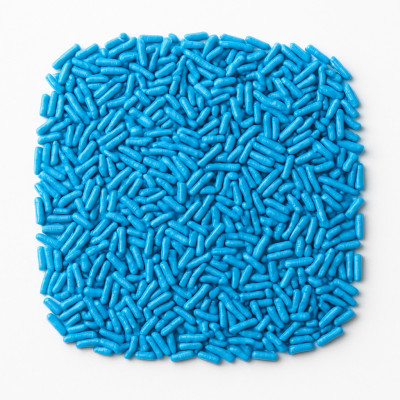 Cukrový posyp modré tyčinky – jemné zdobení 50 g | Na dorty a muffiny