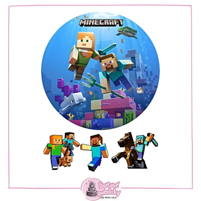 Minecraft č.8 jedlý papír 