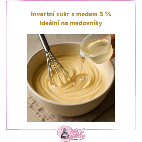 Invertní cukr s medem 5 % | IREKS cukrářská surovina