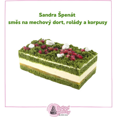 Sandra Špenát – směs na mechový dort, rolády a korpusy | IREKS