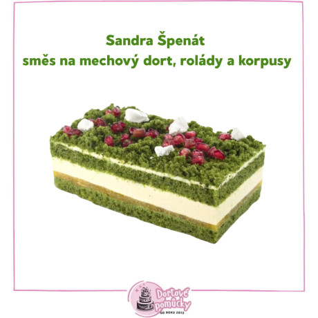 Sandra Špenát – směs na mechový dort, rolády a korpusy | IREKS