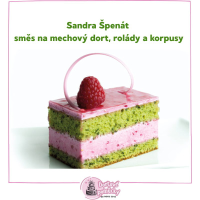 Sandra Špenát – směs na mechový dort, rolády a korpusy | IREKS
