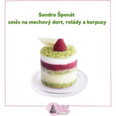 Sandra Špenát – směs na mechový dort, rolády a korpusy | IREKS
