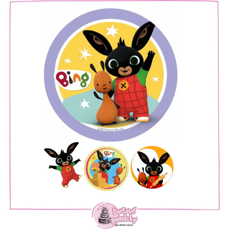 Zajíček BING č.3 - jedlý papír