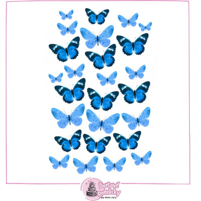 Motýli 2 - jedlý papír 
