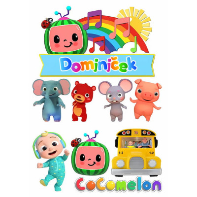 COCOMELON č.1 - jedlý papír