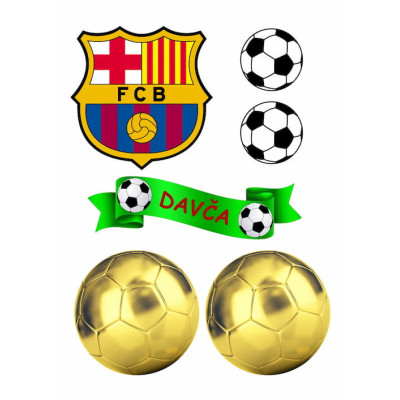 FC Barcelona - jedlý papír