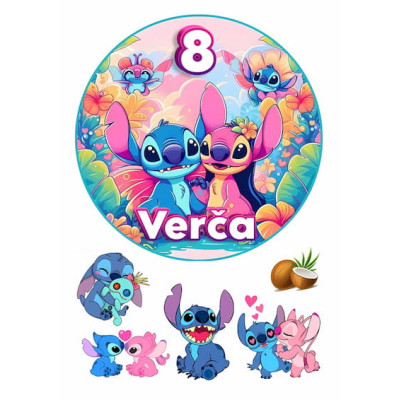 Lilo a stitch č.7 - jedlý papír