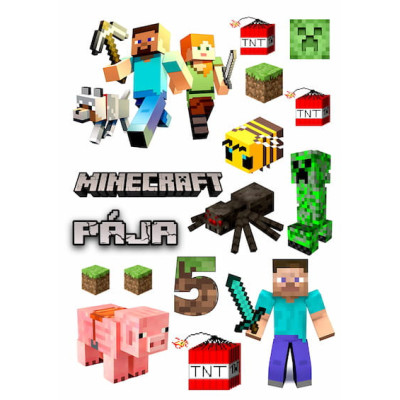 Minecraft č.14 jedlý papír 
