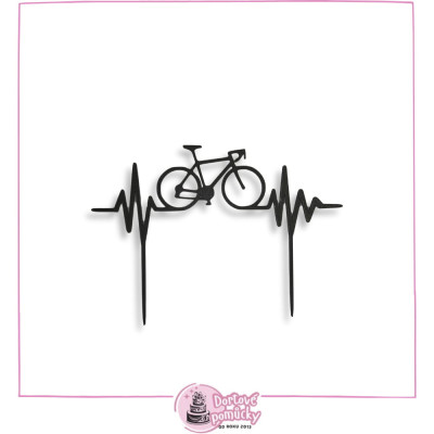 Život na kole - dortový zápich