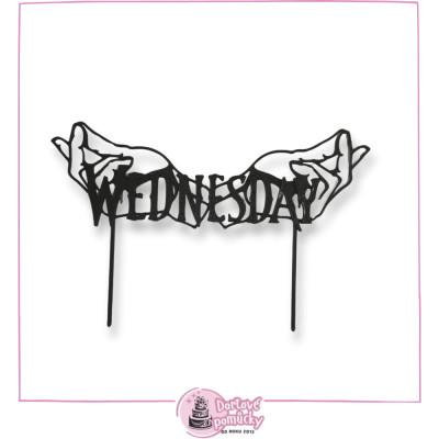Wednesday - plastový zápich