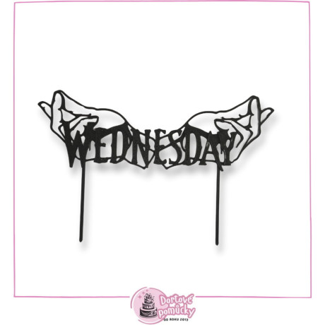 Wednesday - plastový zápich