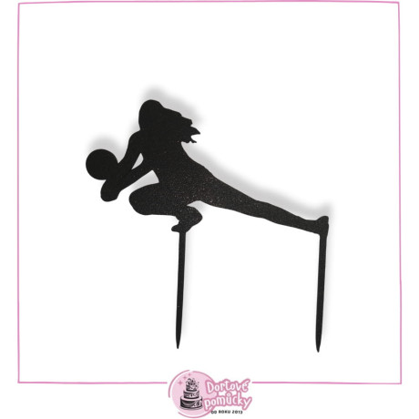 Volejbalistka 1 - dortový zápich