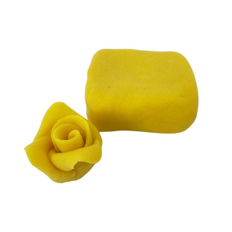 Marcipán žluté barvy 150 g | Potahování dortů a cukrářské dekorace