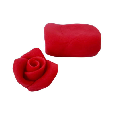 Marcipán červené barvy 150 g | Potahování dortů a cukrářské dekorace