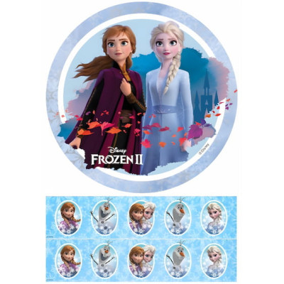 Ledové království 7 - jedlý papír 