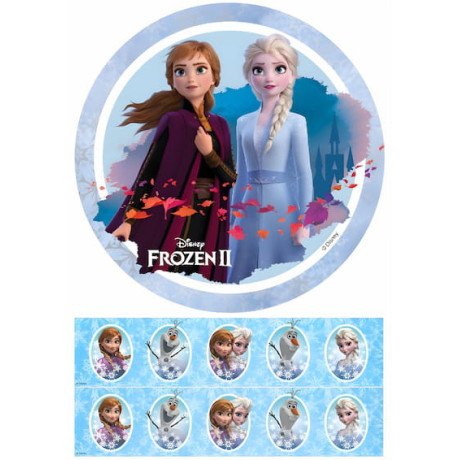 Ledové království 7 - jedlý papír 