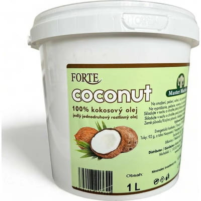 Master Martini Kokosový olej 1 l | Rafinovaný olej na pečení a smažení
