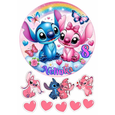 Lilo a stitch č.9 - jedlý papír 