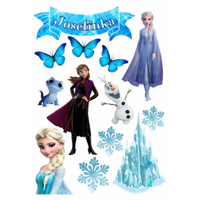 Ledové království 16 - jedlý papír 