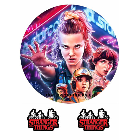 STRANGER THINGS č.2 jedlý papír