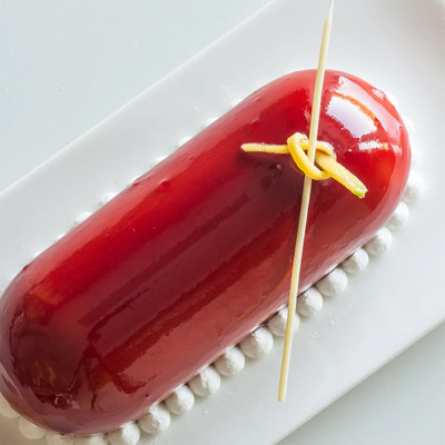 Višňová zrcadlová poleva – IRCA Mirror Amarena 500 g | Profesionální višňový mirror