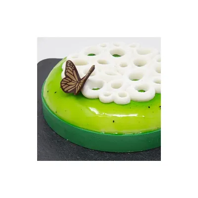 Kiwi zrcadlová poleva – IRCA Mirror Kiwi 500 g | Profesionální zelený mirror