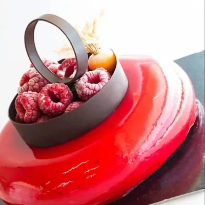 Malinová zrcadlová poleva – IRCA Mirror Malina 500 g | Profesionální malinový mirror