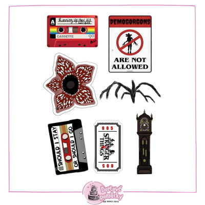 Jedlý papír Stranger Things č. 9 | Dekorace na dort