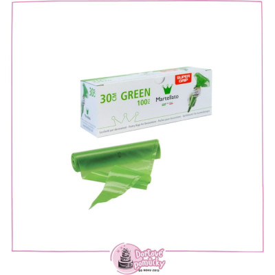 Martellato Green Poche Grip Effect 30 cm | Profesionální cukrářský sáček