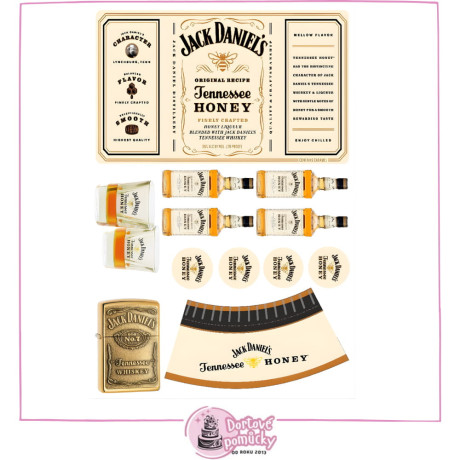 Jack Daniels HONEY - jedlý papír