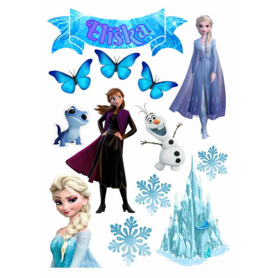 Ledové království 16 - jedlý papír 