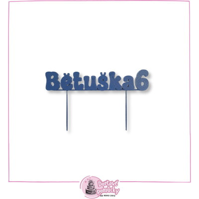 Plastový zápich na přání