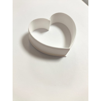 Plastové vykrajovátko Srdce – PLA 3D tisk | cukrářské a kreativní tvoření