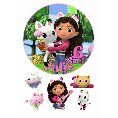 Jedlý papír Gabbi – mix obrázků A4 | Dortová dekorace