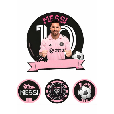 Messi Miami 8 - jedlý papír