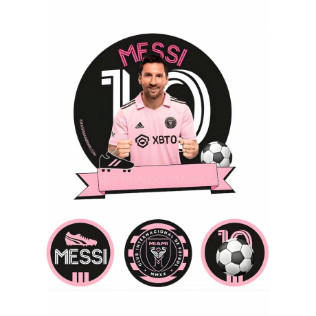 Messi Miami 8 - jedlý papír