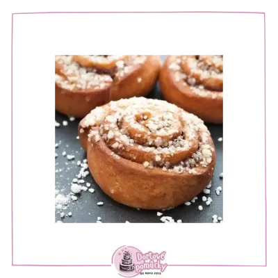 Nerozpustný granulovaný cukr  | Termostabilní posyp na pečivo