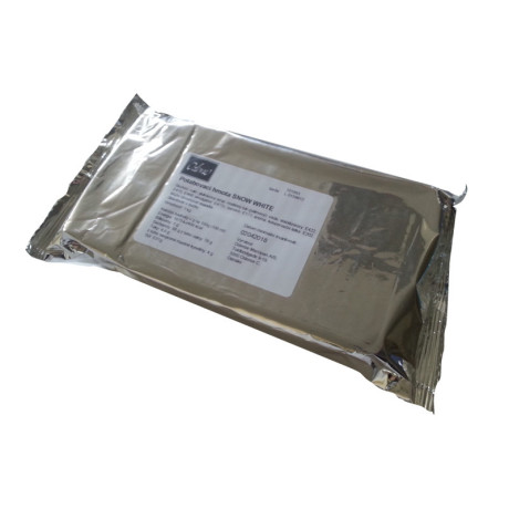 Potahovací hmota Snow White Odense 1 kg – sněhově bílý fondán