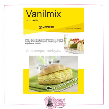 Vanilmix puding za studena (15 kg) | Zeelandia – termostabilní krém bez vaření