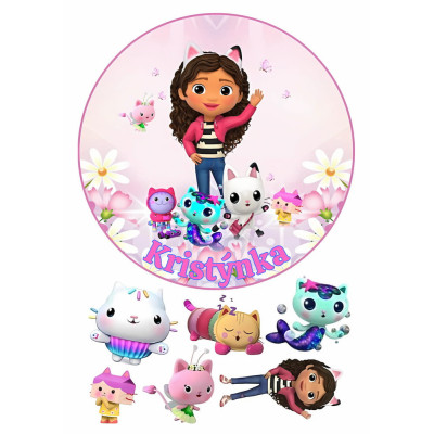 Jedlý papír Gabbi – mix obrázků A4 | Dortová dekorace