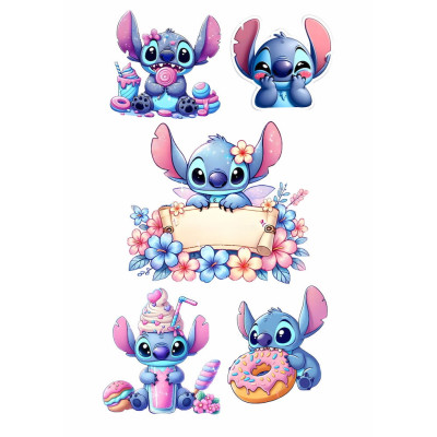 Jedlý papír a fondánový list – roztomilý modrý motiv na dort