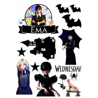 Wednesday č.11 jedlý papír