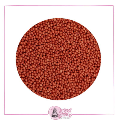 Cukrový máček červený perleťový (10 g) | Jedlé dekorace na dorty a dezerty