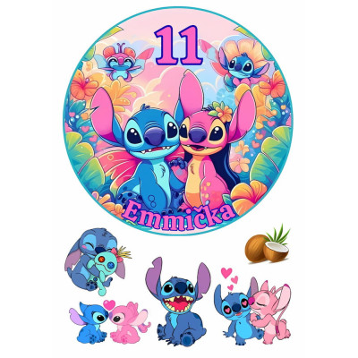 Lilo a stitch č.7 - jedlý papír