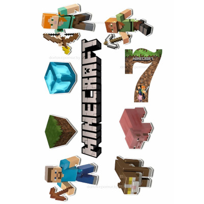 Minecraft č.13 jedlý papír 